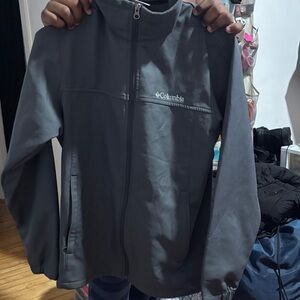 Columbia Kids Charcoal Raincoat